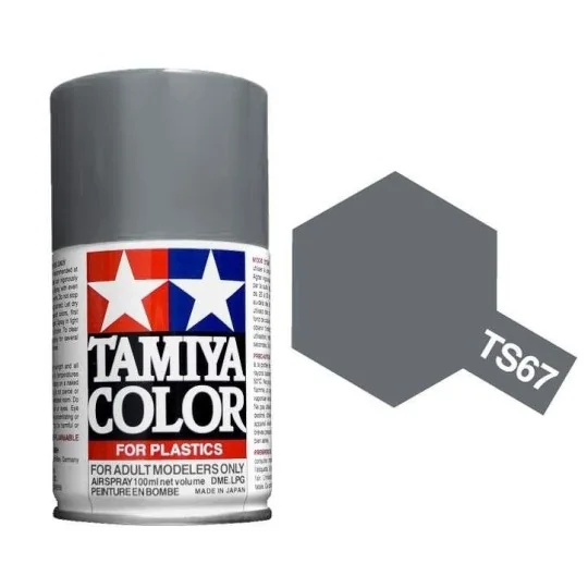 Peinture bombe Gris Japonais Sasebo TS67 Tamiya Tamiya 85067 - 1 85067-Peinture bombe Gris Japonais Sasebo TS67 Tamiya - 85067