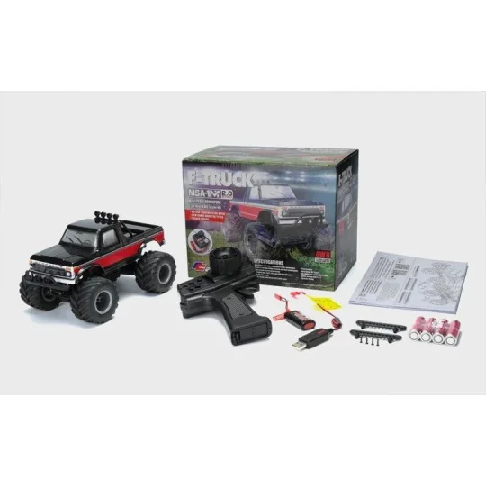 87768-Mini Monster F-Truck MSA-1MT 4x4 1/24 RTR Carisma - 87768