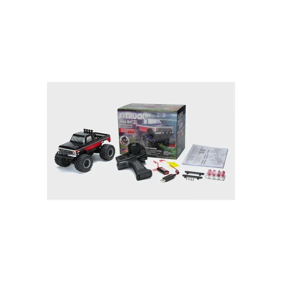 Mini Monster F-Truck MSA-1MT 4x4 1/24 RTR Carisma Carisma 87768 - 7