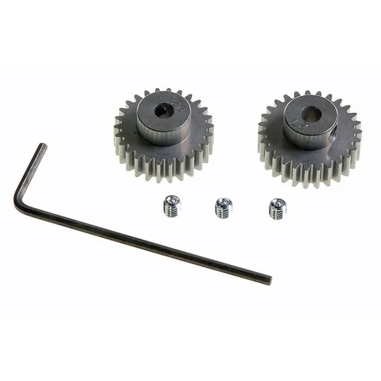 54228-Pignon moteur 26/27T module 0.6 Tamiya - 54228