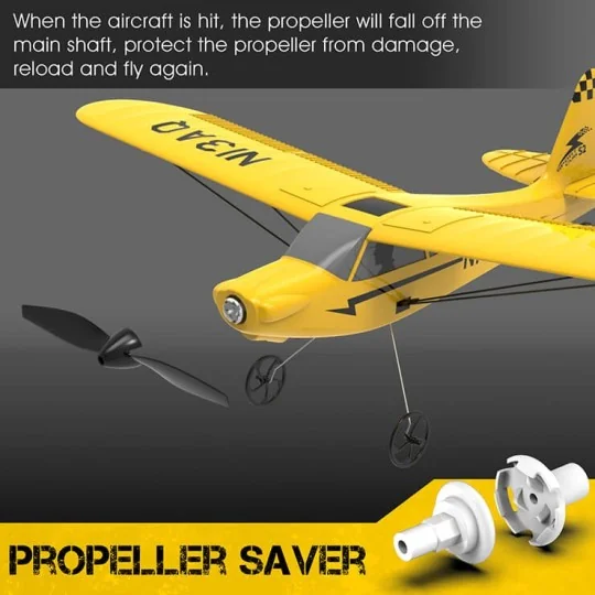 Sport aircraft Cub S2 400mm with RTF Volantex flight stabilizer Volantex V761-14 - 10 V761-14-Sport aircraft Cub S2 400mm with RTF Volantex flight stabilizer - V761-14