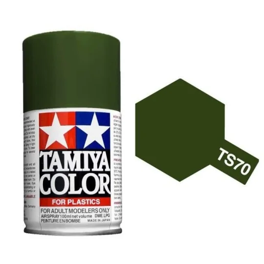 Spray paint Dull JGSDF matt TS70 Tamiya - 85070 85070-Spray paint Dull JGSDF matt TS70 Tamiya - 85070