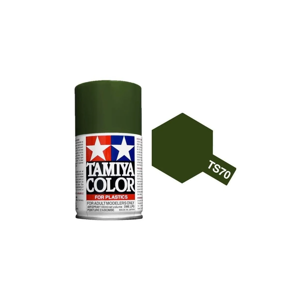Paint bomb dull matte JGSDF TS70 Tamiya - 85070