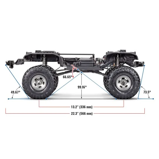 TRX-92046-4-TRX-4 Ford F-150 Ranger XLT High Trail 4WD TQi RTR Traxxas 92056-4 - TRX-92046-4