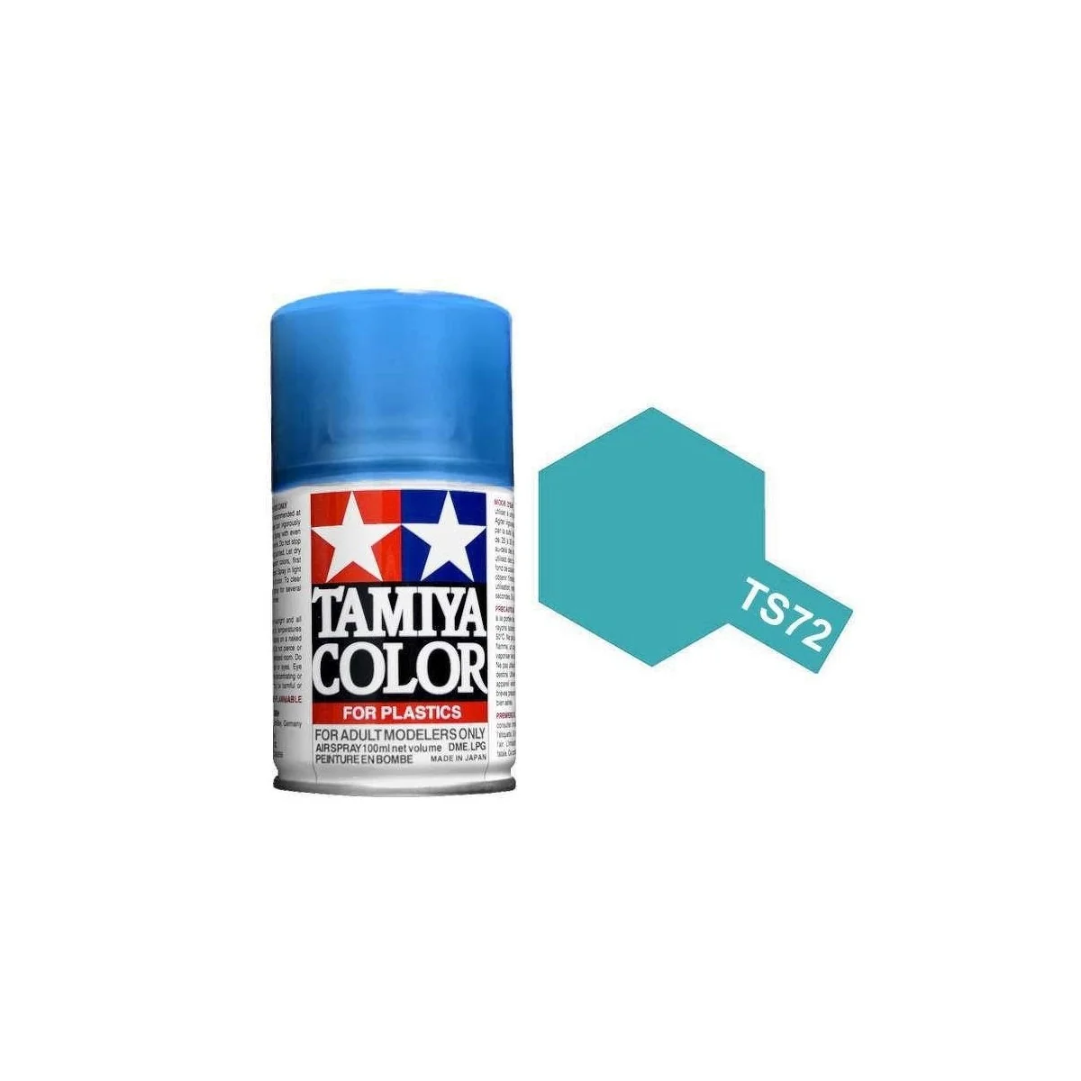 Tamiya TS72 Translucent Blue Spray Paint - 85072 - 85072 Tamiya TS72 Translucent Blue Spray Paint - 85072 - 85072