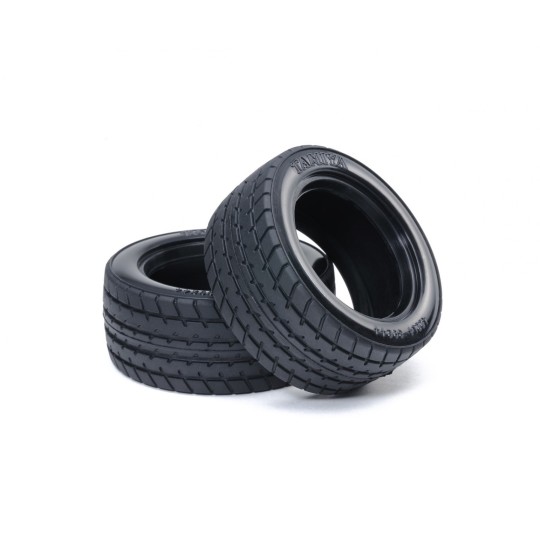 54995-Radial 60D Soft M-chassis tires (x2) Tamiya