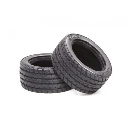 Pneus Radial 60D M-châssis (x2) Tamiya Tamiya 50683 - 1