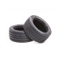 50683-Radial 60D M-chassis tires (x2) Tamiya - 50683