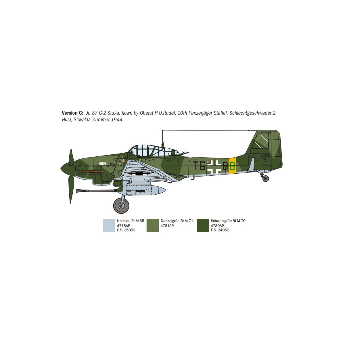 Junkers Ju87G-2 1/72 Italeri Italeri I1466 - 6