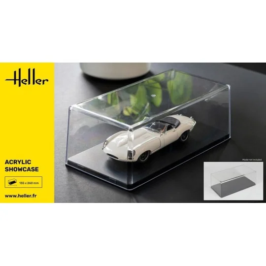 Vitrine acrylique pour présentation maquettes 1/24 Heller Heller 95201 - 2 HEL-95201-Vitrine acrylique pour présentation maquettes 1/24 Heller - HEL-95201
