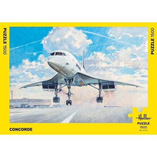 HEL-20469-Puzzle Concorde, 1500 pièces Heller - HEL-20469