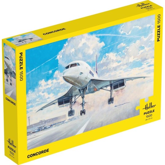 HEL-20469-Concorde Puzzle, 1500 Heller pieces