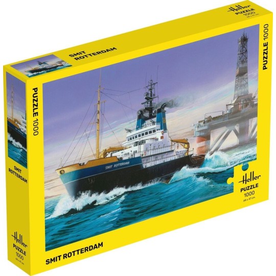 HEL-20620-Puzzle bateau Smit Rotterdam, 1000 pièces Heller