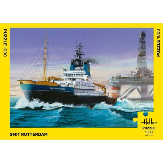HEL-20620-Boat puzzle Smit Rotterdam, 1000 pieces Heller