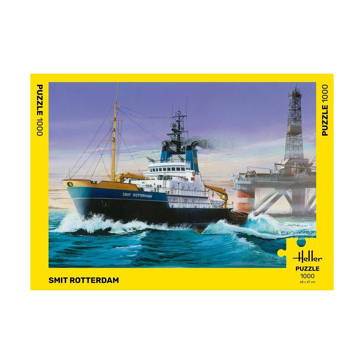 Boat puzzle Smit Rotterdam, 1000 pieces Heller Heller 20620 - 2