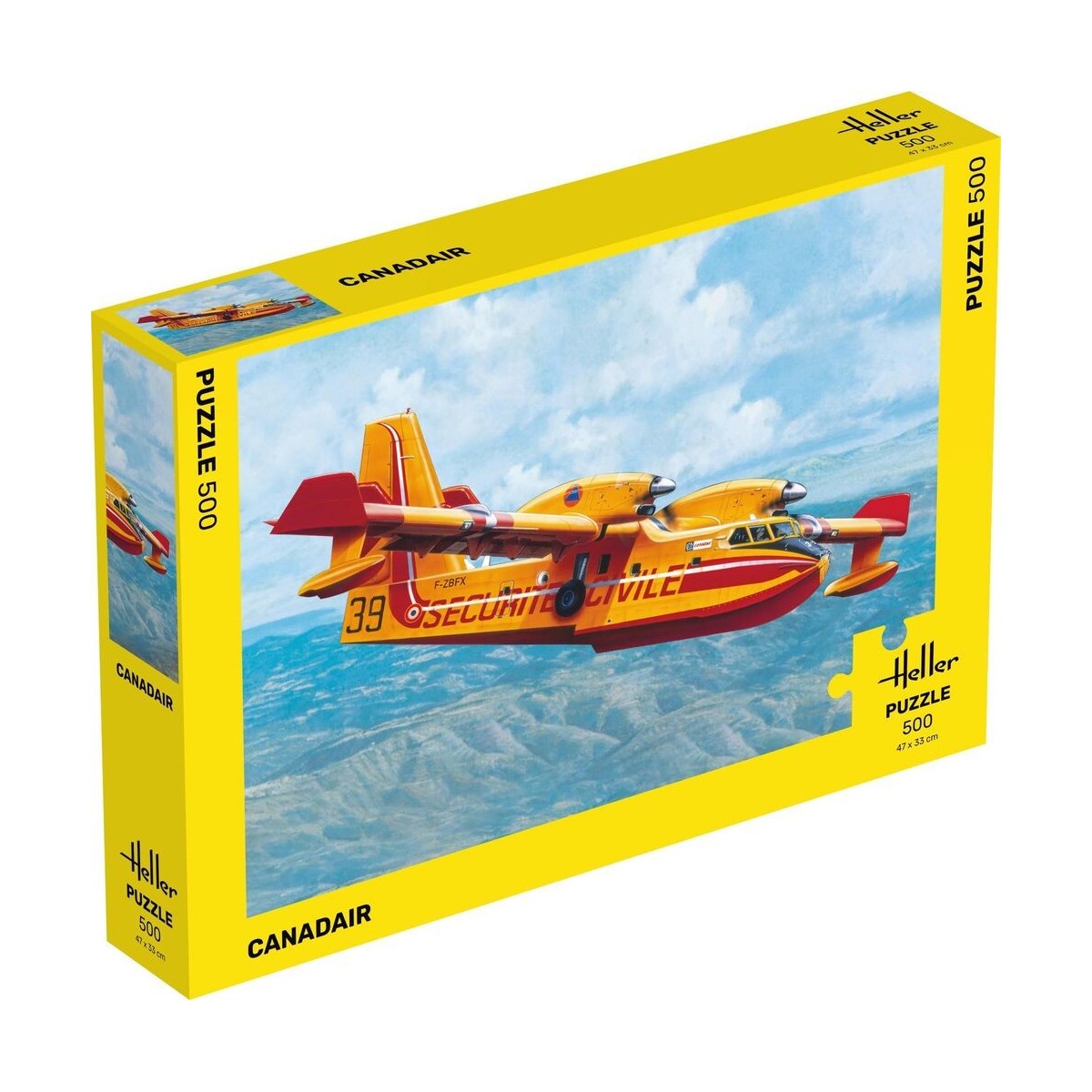 Puzzle Canadair, 500 pièces Heller Heller HEL-20370 - 4