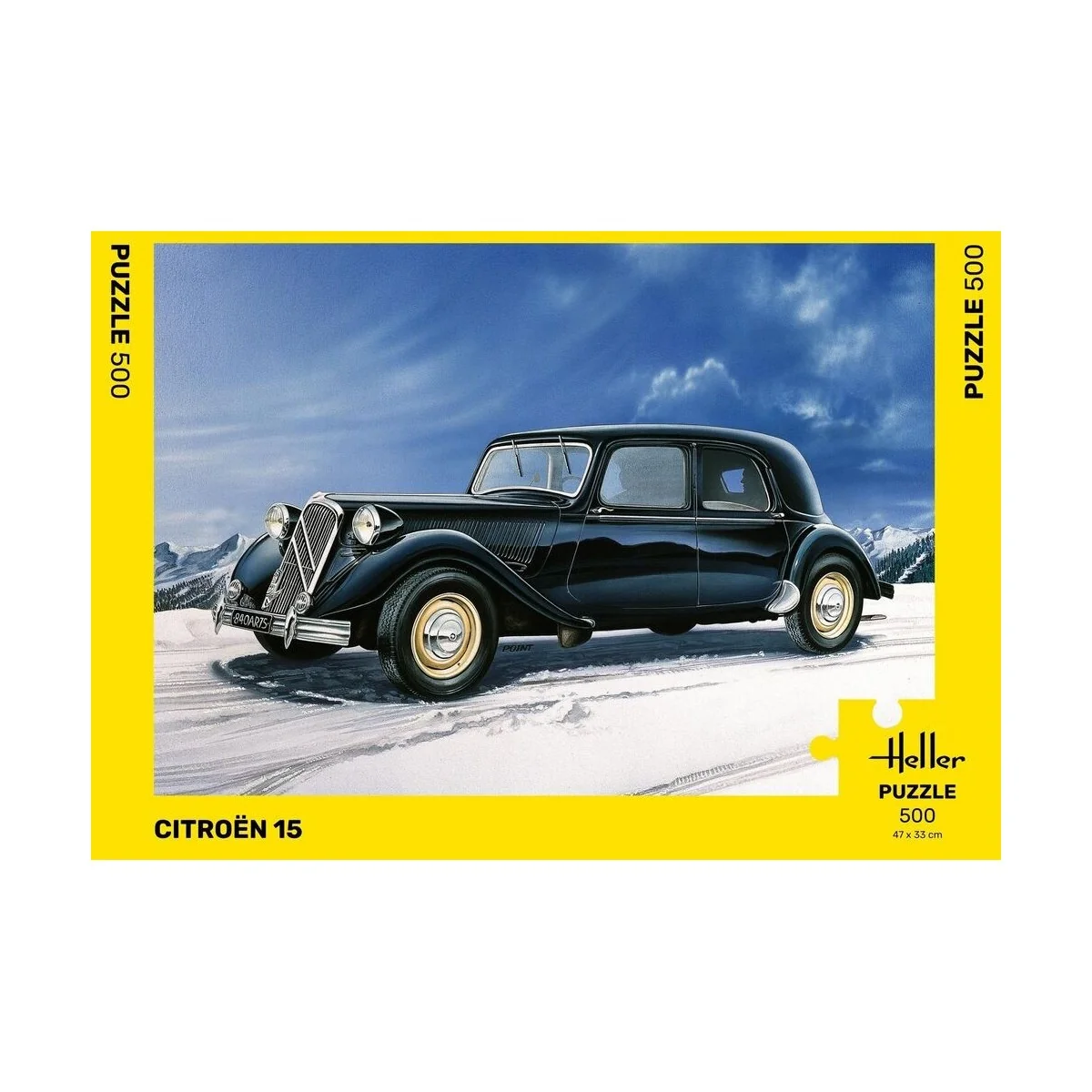 Puzzle Renault Estafette, 500 pièces Heller Heller HEL-20743 - 2