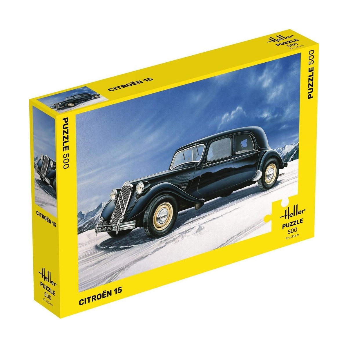 Renault Estafette puzzle, 500 pieces Heller Heller HEL-20743 - 1