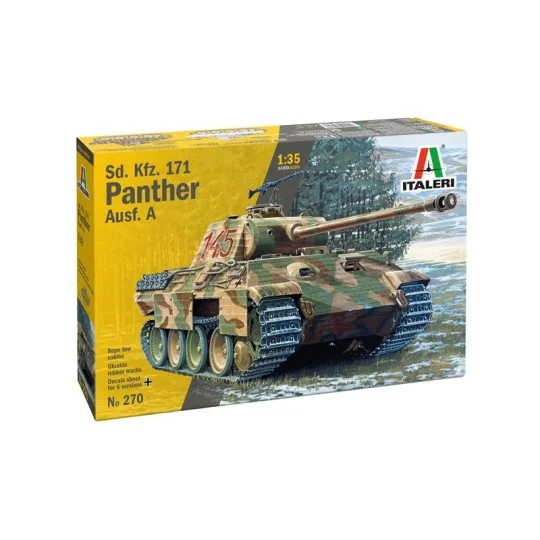 Char Panther Ausf.A 1/35 Italeri Italeri I270 - 2 I270-Char Panther Ausf.A 1/35 Italeri - I270