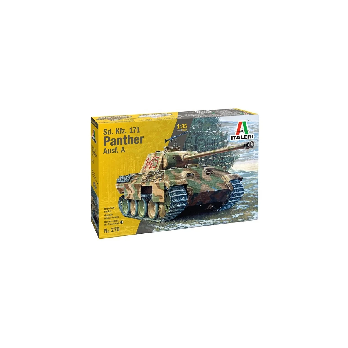 Char Panther Ausf.A 1/35 Italeri Italeri I270 - 2 Char Panther Ausf.A 1/35 Italeri Italeri I270 - 2