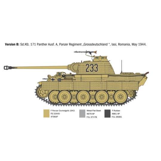 I270-Tank Panther Ausf.A 1/35 Italeri - I270