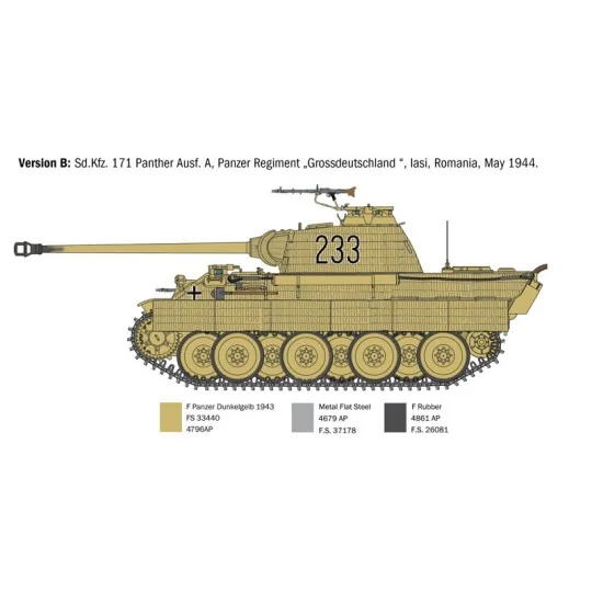 I270-Tank Panther Ausf.A 1/35 Italeri - I270