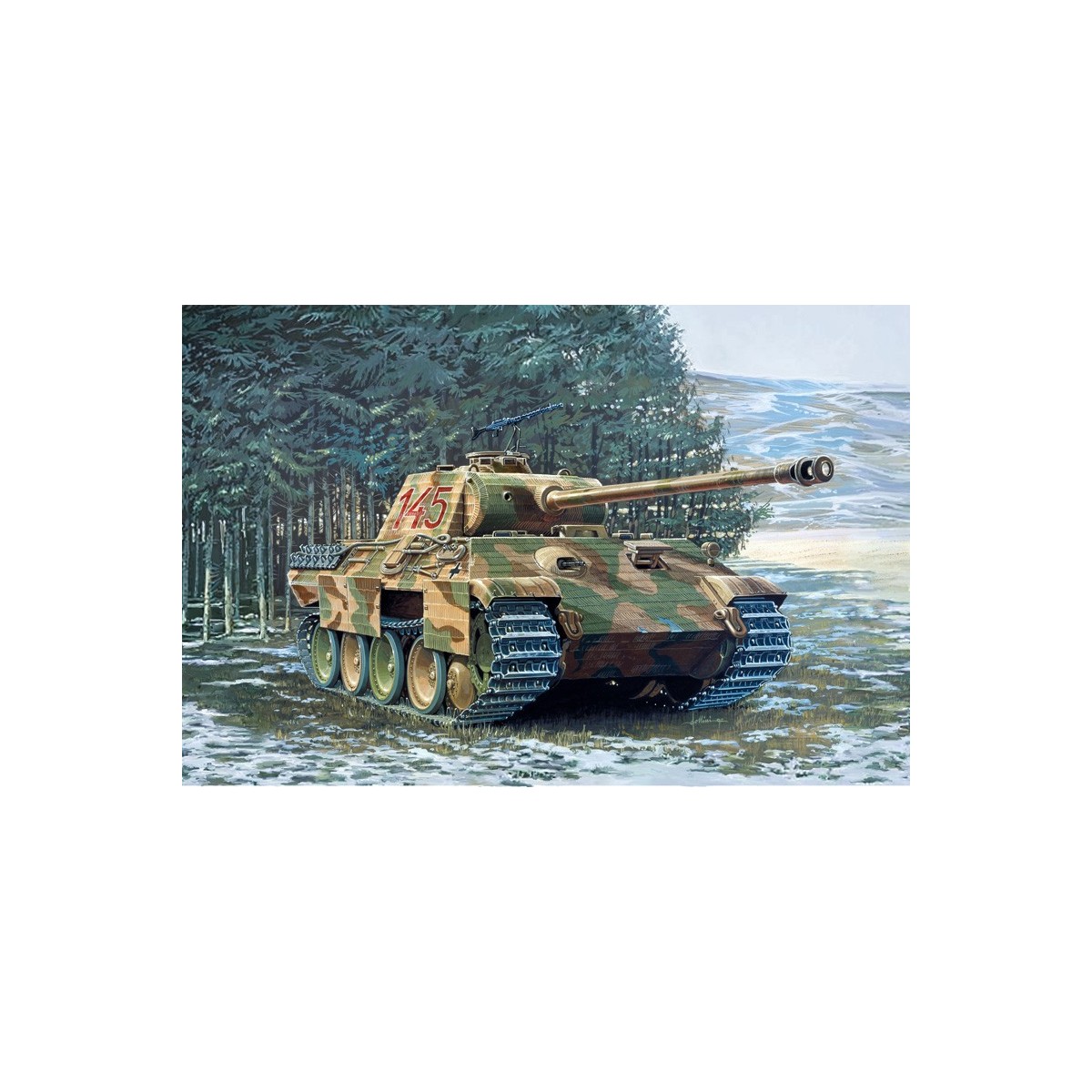 Char Panther Ausf.A 1/35 Italeri Italeri I270 - 1
