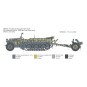 Vehicle Sd.Kfz.10 & Le.IG 18 & Servants 1/35 Italeri Italeri I6595 - 4 I6595-Vehicle Sd.Kfz.10 & Le.IG 18 & Servants 1/35 Italeri - I6595