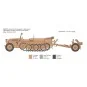Vehicle Sd.Kfz.10 & Le.IG 18 & Servants 1/35 Italeri Italeri I6595 - 5 I6595-Vehicle Sd.Kfz.10 & Le.IG 18 & Servants 1/35 Italeri - I6595