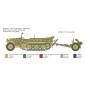 I6595-Vehicle Sd.Kfz.10 & Le.IG 18 & Servants 1/35 Italeri