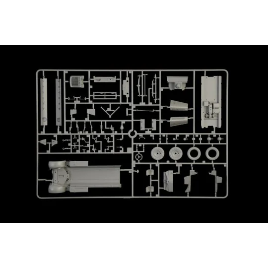 Vehicle Sd.Kfz.10 & Le.IG 18 & Servants 1/35 Italeri Italeri I6595 - 7 I6595-Vehicle Sd.Kfz.10 & Le.IG 18 & Servants 1/35 Italeri - I6595