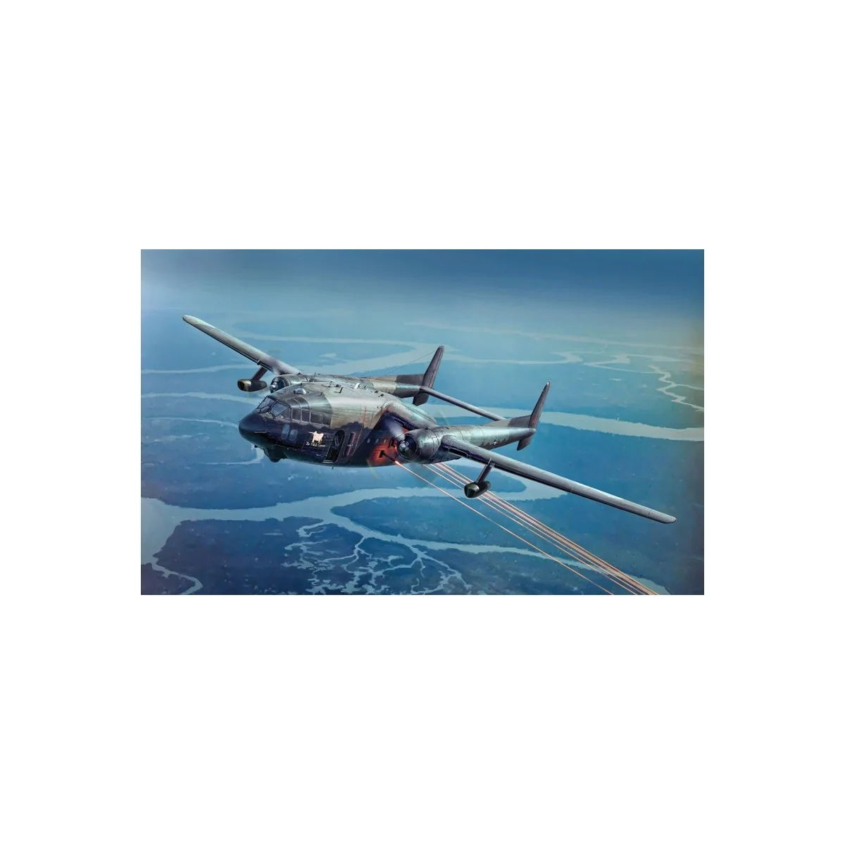 Avion AC-119K Stinger 1/72 Italeri Italeri I1468 - 1 Avion AC-119K Stinger 1/72 Italeri Italeri I1468 - 1