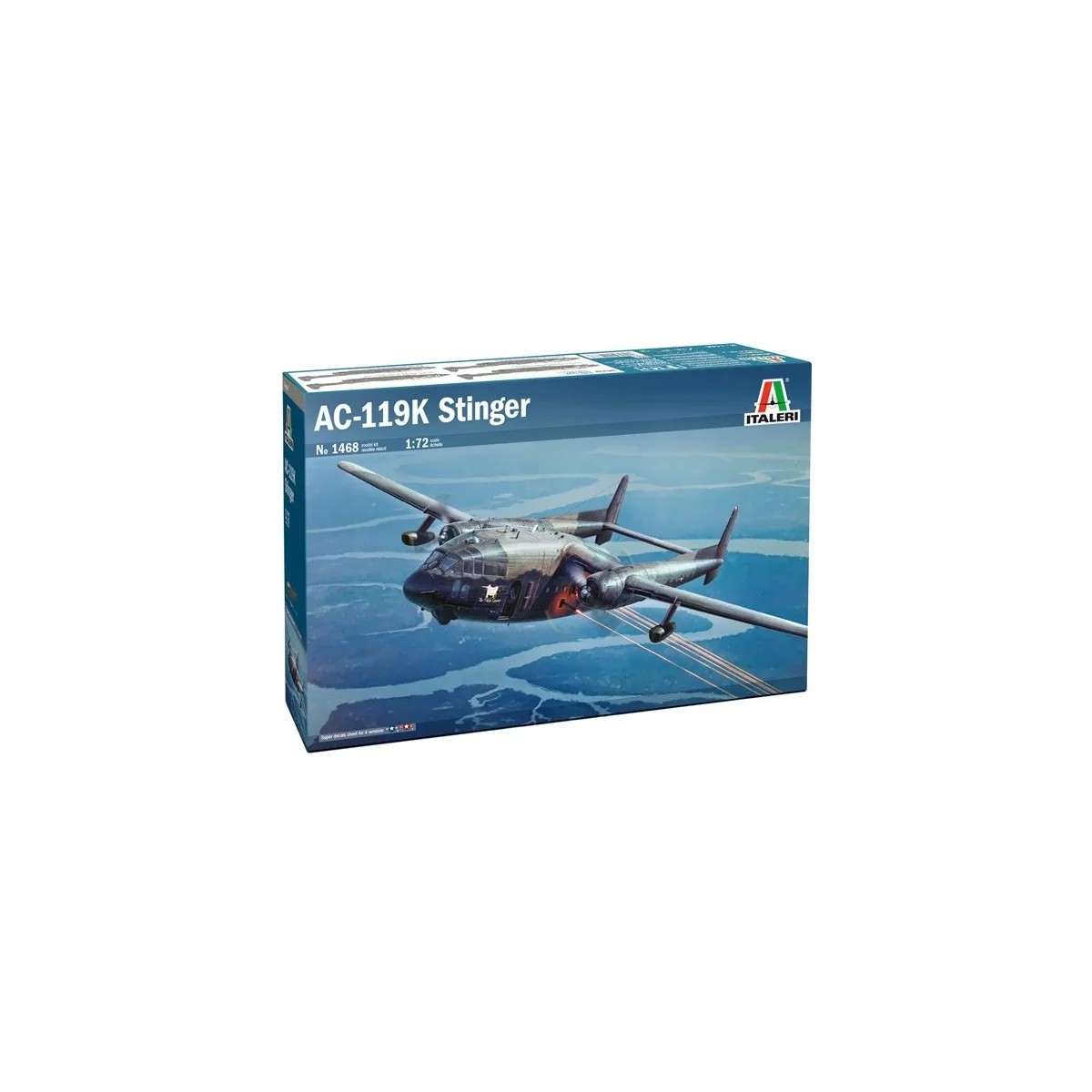 Aircraft AC-119K Stinger 1/72 Italeri Italeri I1468 - 2 Aircraft AC-119K Stinger 1/72 Italeri Italeri I1468 - 2