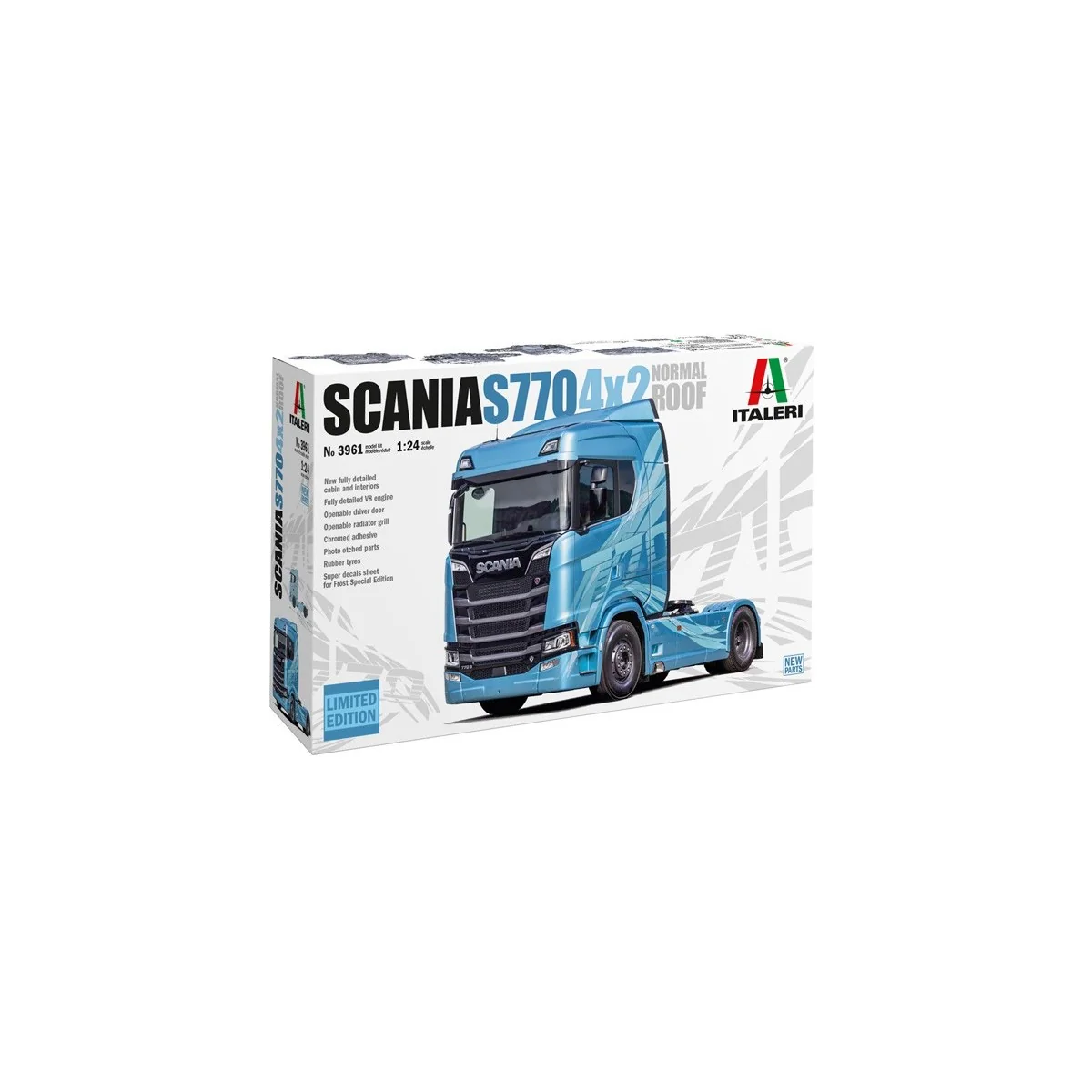 Camion Scania 770 4x2 Cabine Basse 1/24 Italeri Italeri I3961 - 2
