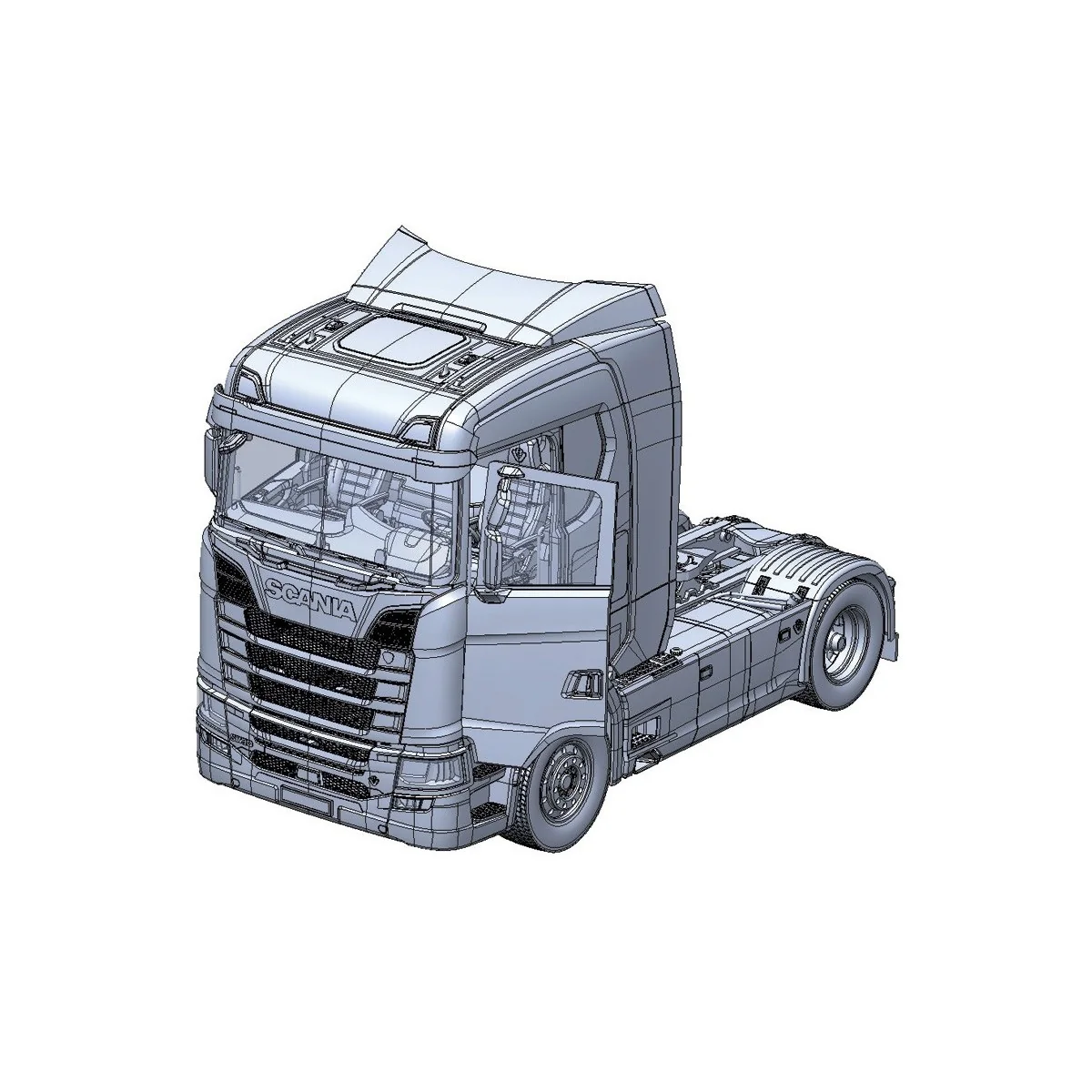 Scania 770 4x2 truck Low Cab 1/24 Italeri Italeri I3961 - 10