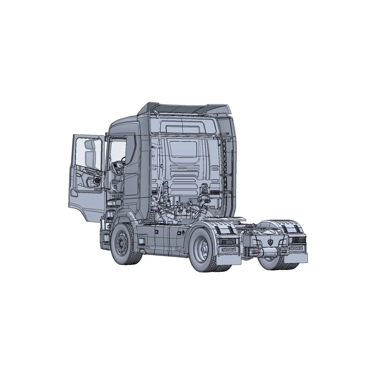 Scania 770 4x2 truck Low Cab 1/24 Italeri Italeri I3961 - 11