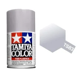 Tamiya TS83 Glossy Metallic Silver Spray Paint - 85083