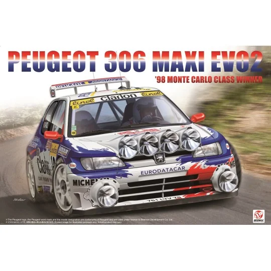 BX24026-Peugeot 306 Maxi EVO2 1/24 Beemax - BX24026