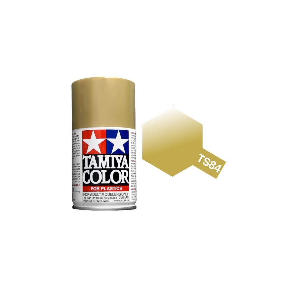 Paint bomb Golden shiny Metal TS84 Tamiya - 85084