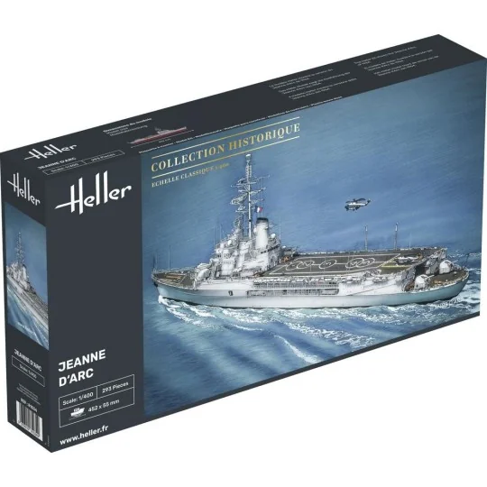 HEL-81034-Bateau Jeanne d'Arc 1/400 Heller