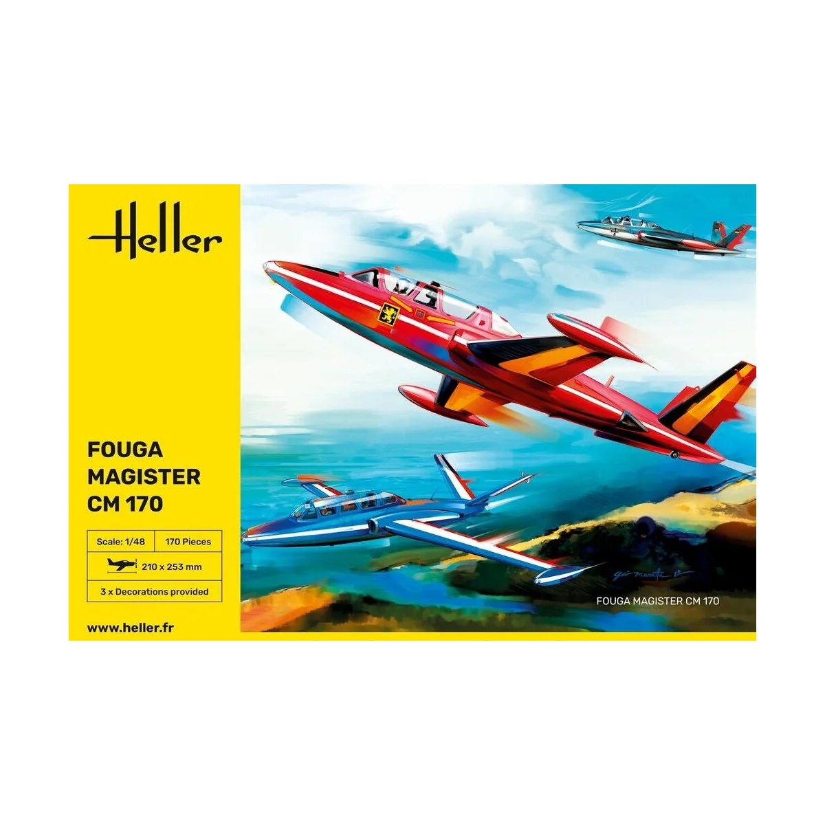 Fouga Magister CM 170 1/48 Heller Heller HEL-30510 - 2