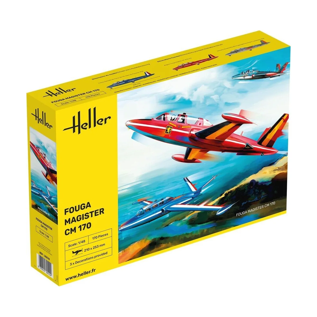 Fouga Magister CM 170 1/48 Heller Heller HEL-30510 - 1