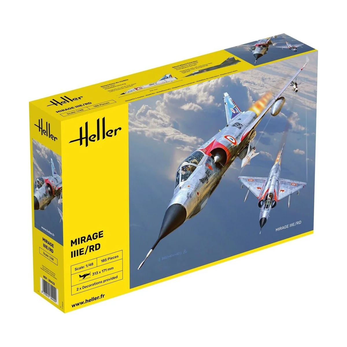 Mirage III E/RD 1/48 Heller Heller HEL-30422 - 1