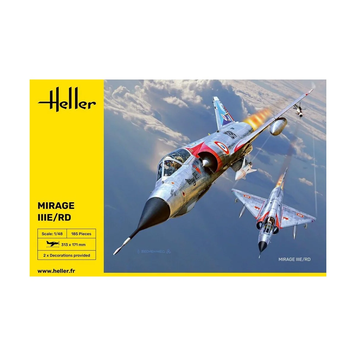 Mirage III E/RD 1/48 Heller Heller HEL-30422 - 2