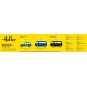 Set Renault Estafette and Renault 4TL Gendarmerie 1/24 Heller + glue and paints Heller HEL-52325 - 3 HEL-52325-Set Renault Estafette and Renault 4TL Gendarmerie 1/24 Heller + glue and paints - HEL-52325