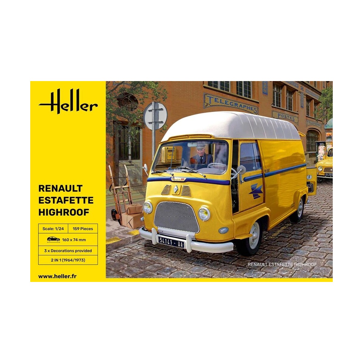 Renault Estafette High roof1/24 Heller Heller HEL-80740 - 2