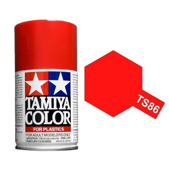 85086-Tamiya TS86 Gloss Red Spray Paint - 85086