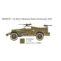 I7063-Véhicule militaire Scout Car M3A1 1/72 Italeri