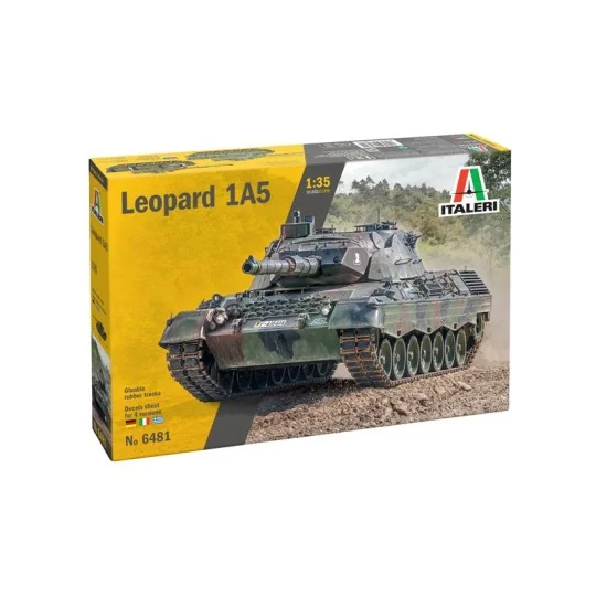 Char Leopard 1A5 1/35 Italeri Italeri I6481 - 2 I6481-Char Leopard 1A5 1/35 Italeri - I6481