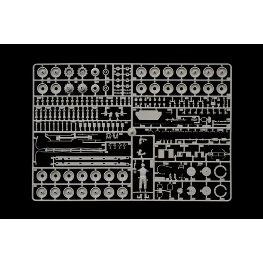 Leopard 1A5 1/35 Italeri tank Italeri I6481 - 7 I6481-Leopard 1A5 1/35 Italeri tank - I6481